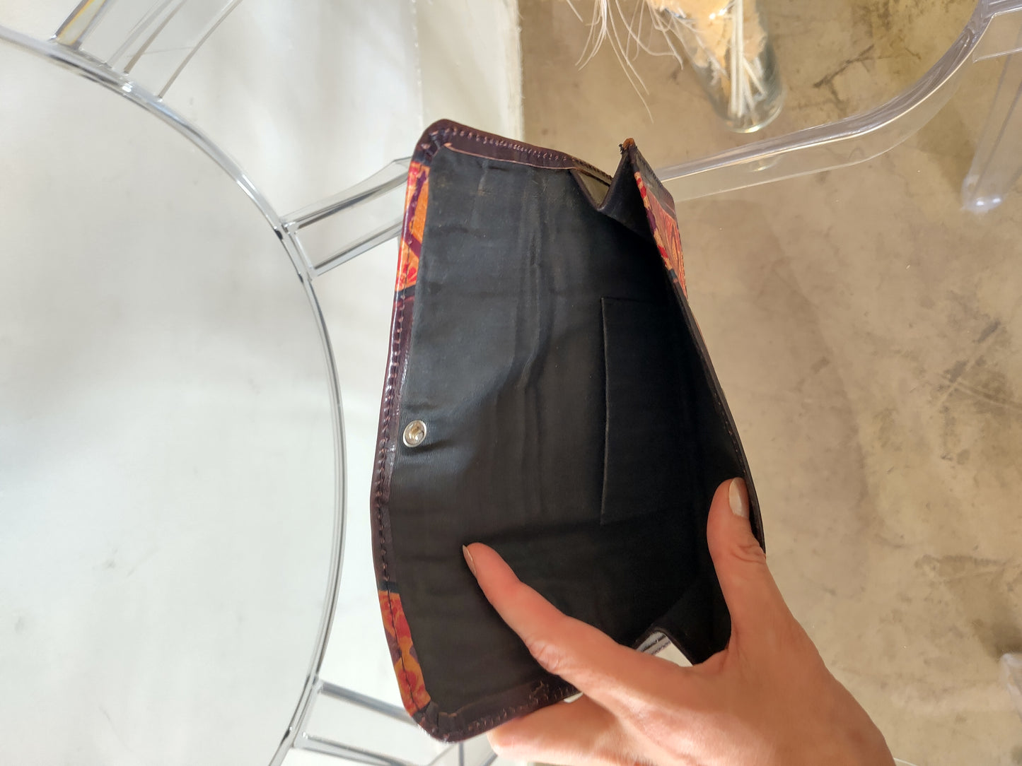 Italian Briefcase Clutch